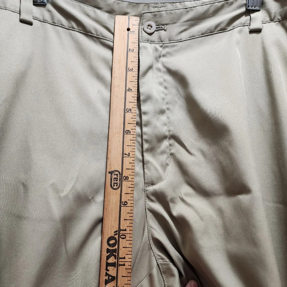 Nike Dri-Fit Golf Pants Men's 40x30 Tan Khaki Straight Leg 40 X 30 - Picture 7 of 11